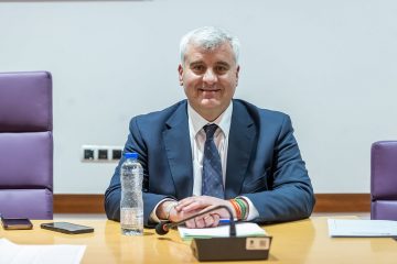 Alfonso Esteban, portavoz del grupo municipal popular en el Ayuntamiento de Guadalajara